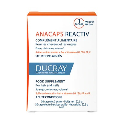Ducray Anacaps Reactiv -30 comprimés