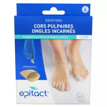 Epitact Doigtiers à l'épithélium 26 - Taille L - Lot de 2