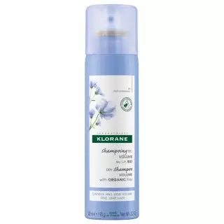 Klorane Shampoing sec volume au lin Bio - 150ml