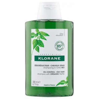 Klorane Shampoing séborégulateur à l'Ortie Bio - 200ml