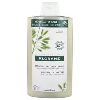 Klorane Shampoing extra-doux au lait d'avoine - 400ml