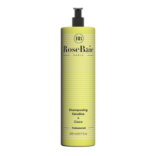RoseBaie Shampoing kératine et huile de coco - 500ml