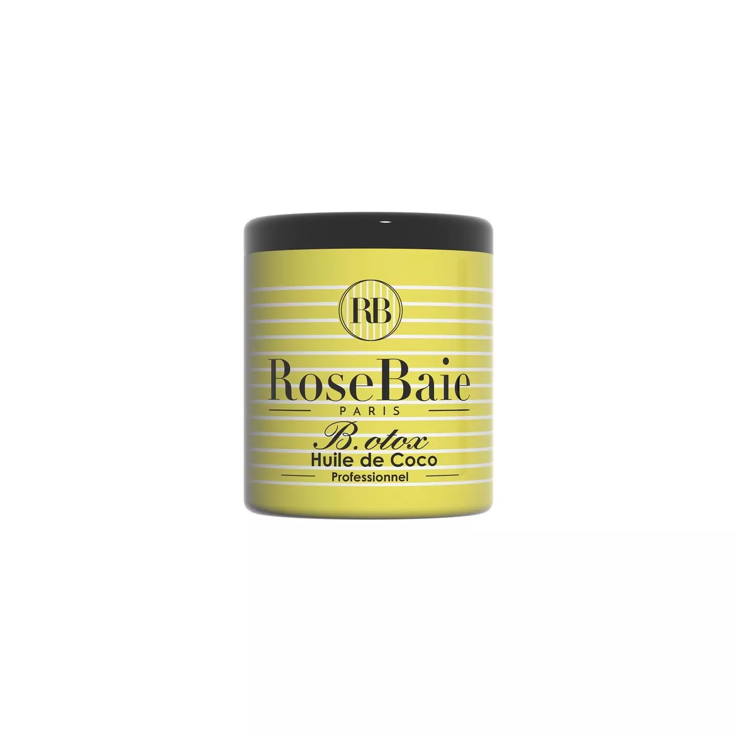 Huile Capillaire Botox à La Noix De Coco RoseBaie 1000ml – Soin Intense Neuf Pour Cheveux Secs