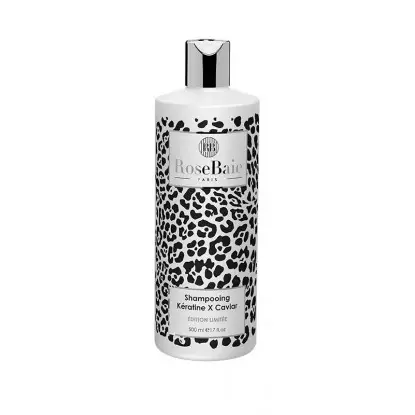 RoseBaie Shampoing lissant kératine et caviar - 500ml