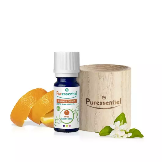 Puressentiel Mon coffret Aroma diffuseur orange douce - Diffuseur en bois