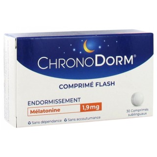 IPRAD Chronodorm Mélatonine 1,9 mg - 30 comprimés sublinguaux