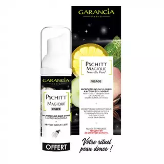 Garancia Pschitt magique nouvelle peau 100ml + Pschitt magique corps 30ml Offert