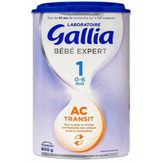 Gallia Bébé Expert AC transit lait 1er âge - 800g