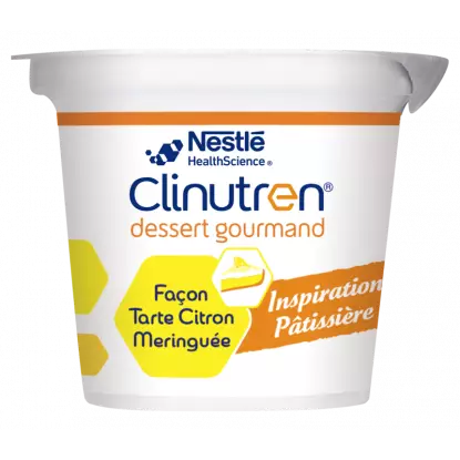 Nestlé Health Science Clinutren Dessert gourmand façon tarte citron meringuée - 4X200g