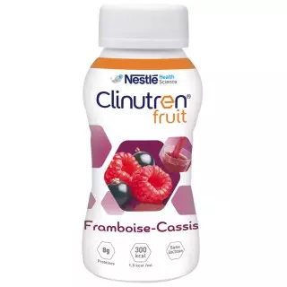 Nestlé Health Science Clinutren fruit saveur framboise cassis - 4X200ml