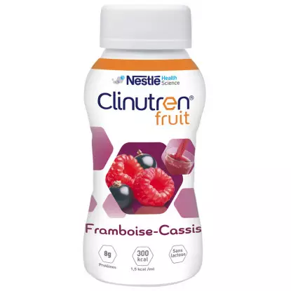Nestlé Health Science Clinutren fruit saveur framboise cassis - 4X200ml