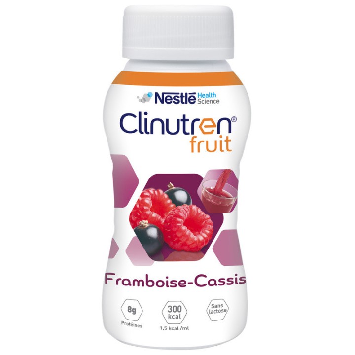 Nestlé Health Science Clinutren fruit saveur framboise cassis - 4X200ml