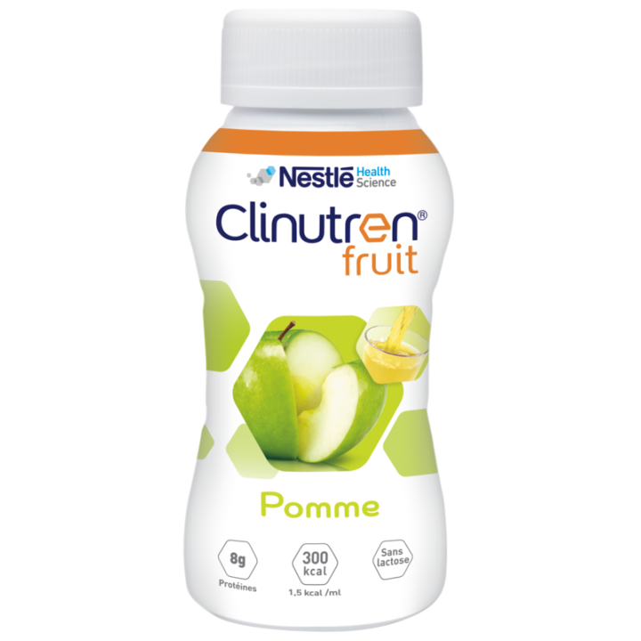Nestlé Health Science Clinutren fruit saveur pomme - 4X200ml