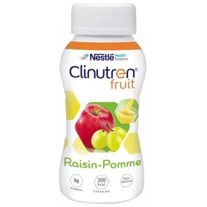 Nestlé Health Science Clinutren fruit saveur raisin pomme - 4X200ml