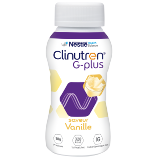 Nestlé Health Science Clinutren G-Plus saveur vanille - 4X200ml