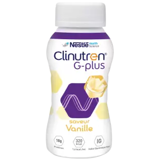Nestlé Health Science Clinutren G-Plus saveur vanille - 4X200ml