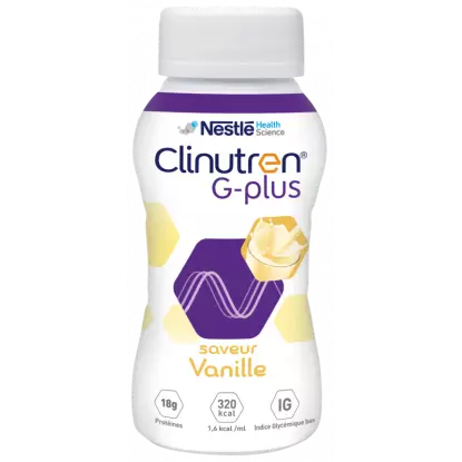 Nestlé Health Science Clinutren G-Plus saveur vanille - 4X200ml