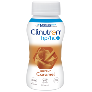 Nestlé Health Science Clinutren HP/HC+ 2kcal saveur caramel - 4X200ml
