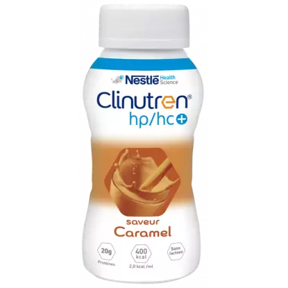 Nestlé Health Science Clinutren HP/HC+ 2kcal saveur caramel - 4X200ml