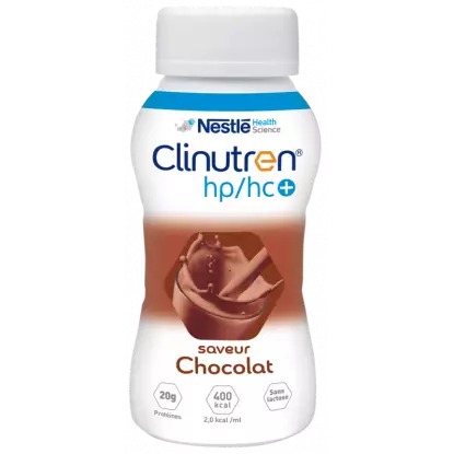 Nestlé Health Science Clinutren HP/HC+ 2kcal saveur chocolat - 4X200ml