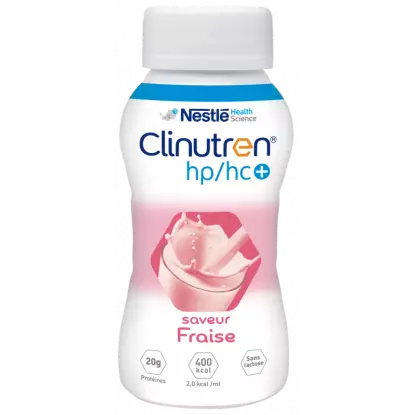 Nestlé Health Science Clinutren HP/HC+ 2kcal saveur fraise - 4X200ml