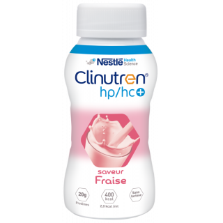 Nestlé Health Science Clinutren HP/HC+ 2kcal saveur fraise - 4X200ml