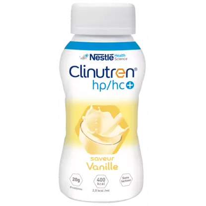 Nestlé Health Science Clinutren HP/HC+ 2kcal saveur vanille - 4X200ml