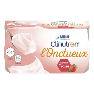 Nestlé Health Science Clinutren L’Onctueux à la fraise - 4X200g