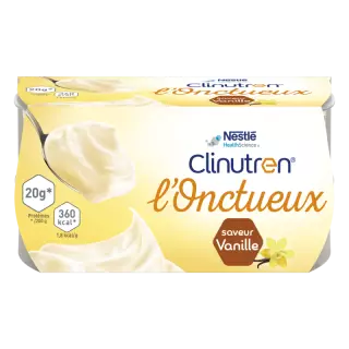 Nestlé Health Science Clinutren L’Onctueux à la vanille - 4X200g
