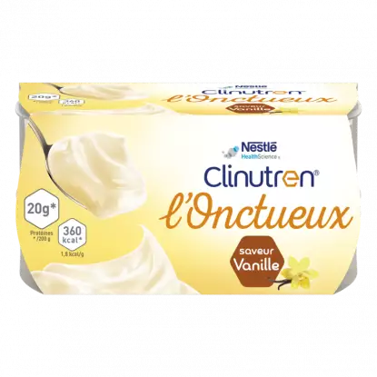 Nestlé Health Science Clinutren L’Onctueux à la vanille - 4X200g