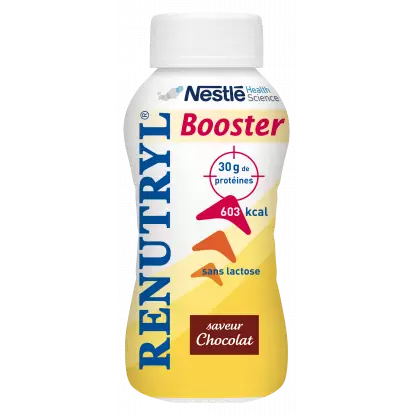 Nestlé Health Science Renutryl Booster saveur chocolat - 4X300ml