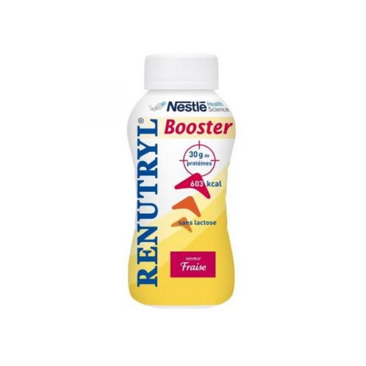 Nestlé Health Science Renutryl Booster saveur fraise - 4X300ml