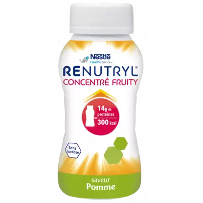 Nestlé Health Science Renutryl Concentré fruity à la pomme - 4X200ml