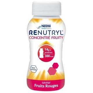 Nestlé Health Science Renutryl Concentré fruity aux fruits rouges - 4X200ml