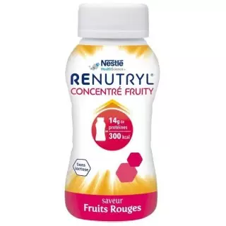Nestlé Health Science Renutryl Concentré fruity aux fruits rouges - 4X200ml