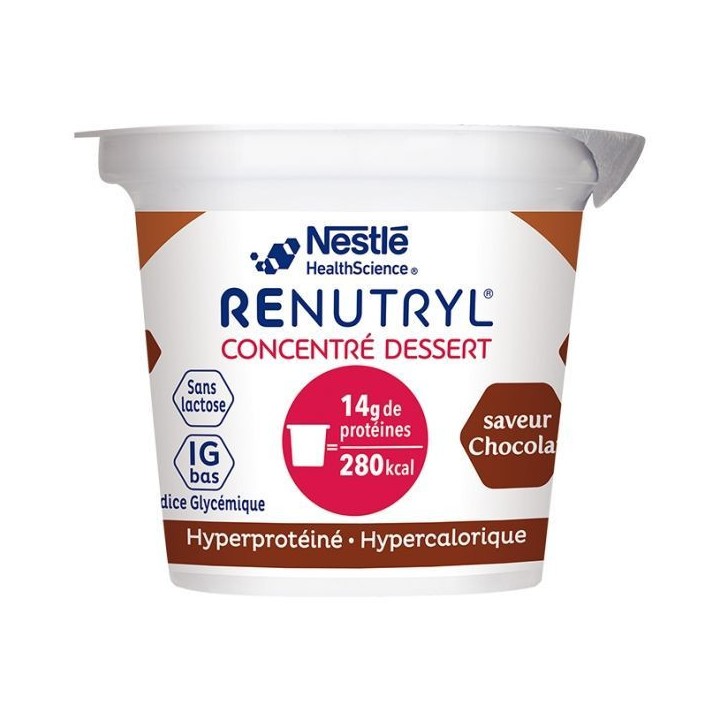 Nestlé Health Science Renutryl Concentré dessert chocolat - 4X140g