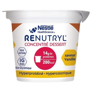 Nestlé Health Science Renutryl Concentré dessert vanille - 4X140g