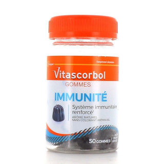 Cooper Vitascorbol immunité - 50 gommes