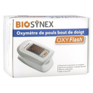 Biosynex Oxy-Flash Oxymètre de pouls bout de doigt