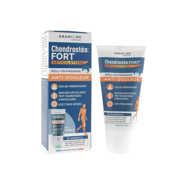 Granions Chondrostéo Fort Articulations Roll-on massage anti-douleur - 50ml