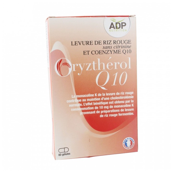 ADP Oryzthérol Q10- 60 gélules