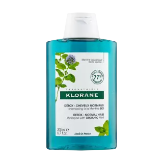 Klorane Shampoing détox à la menthe Bio - 200ml