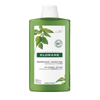 Klorane Shampoing séborégulateur à l'Ortie Bio - 400ml