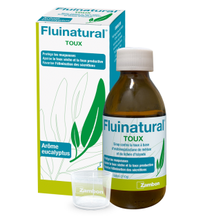 Zambon Fluinatural Sirop toux à l'eucalyptus - 158ml