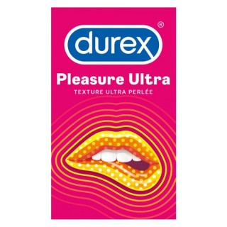 Durex Pleasure Ultra texture ultra perlée - 2 préservatifs