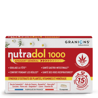 Granions Nutradol 1000 - 15 comprimés