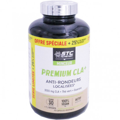 Ineldea STC Nutrition Premium CLA+ - 113 capsules végétales dont 25% offert