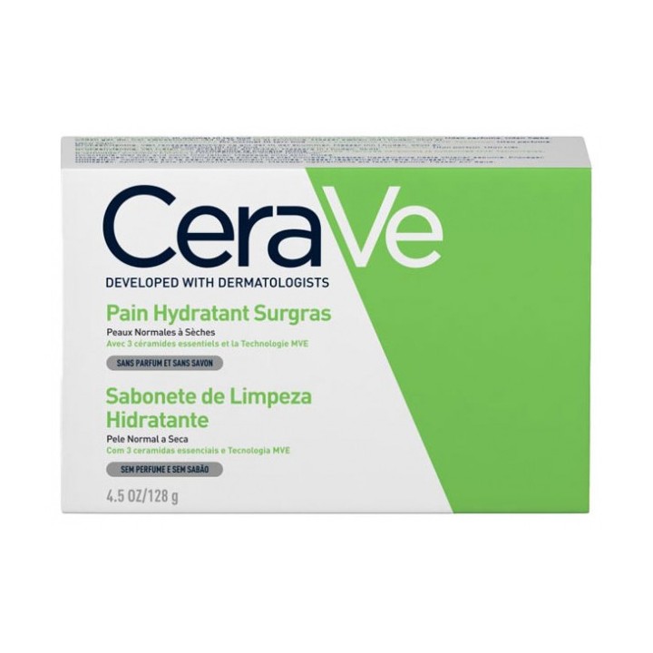 Cerave Pain hydratant surgras - 128g