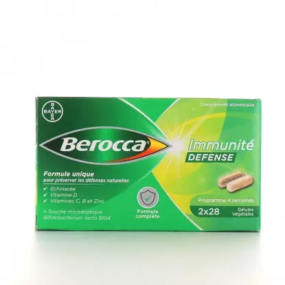 Berocca Immunité Défense - 56 gélules