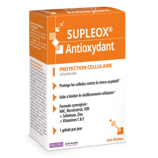 Ineldea Supleox antioxydant - 30 gélules